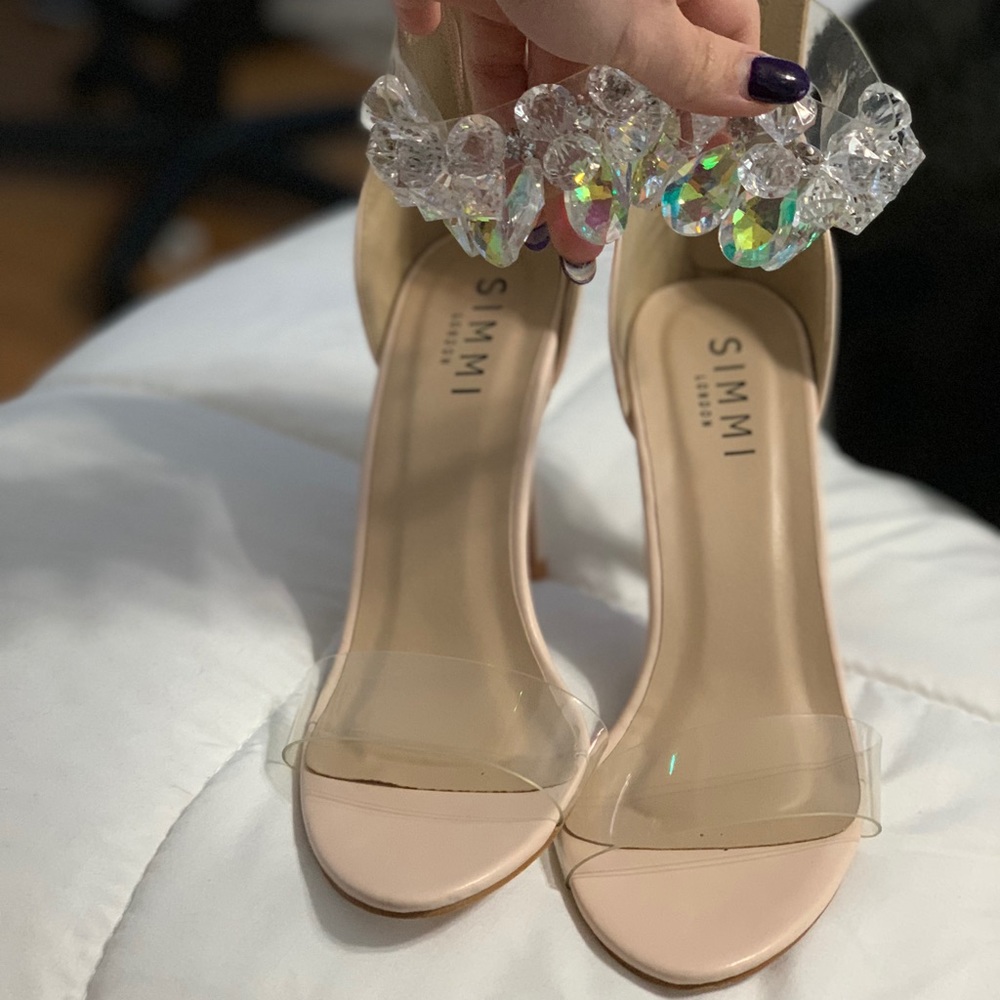 Sexy Rhine stone heels